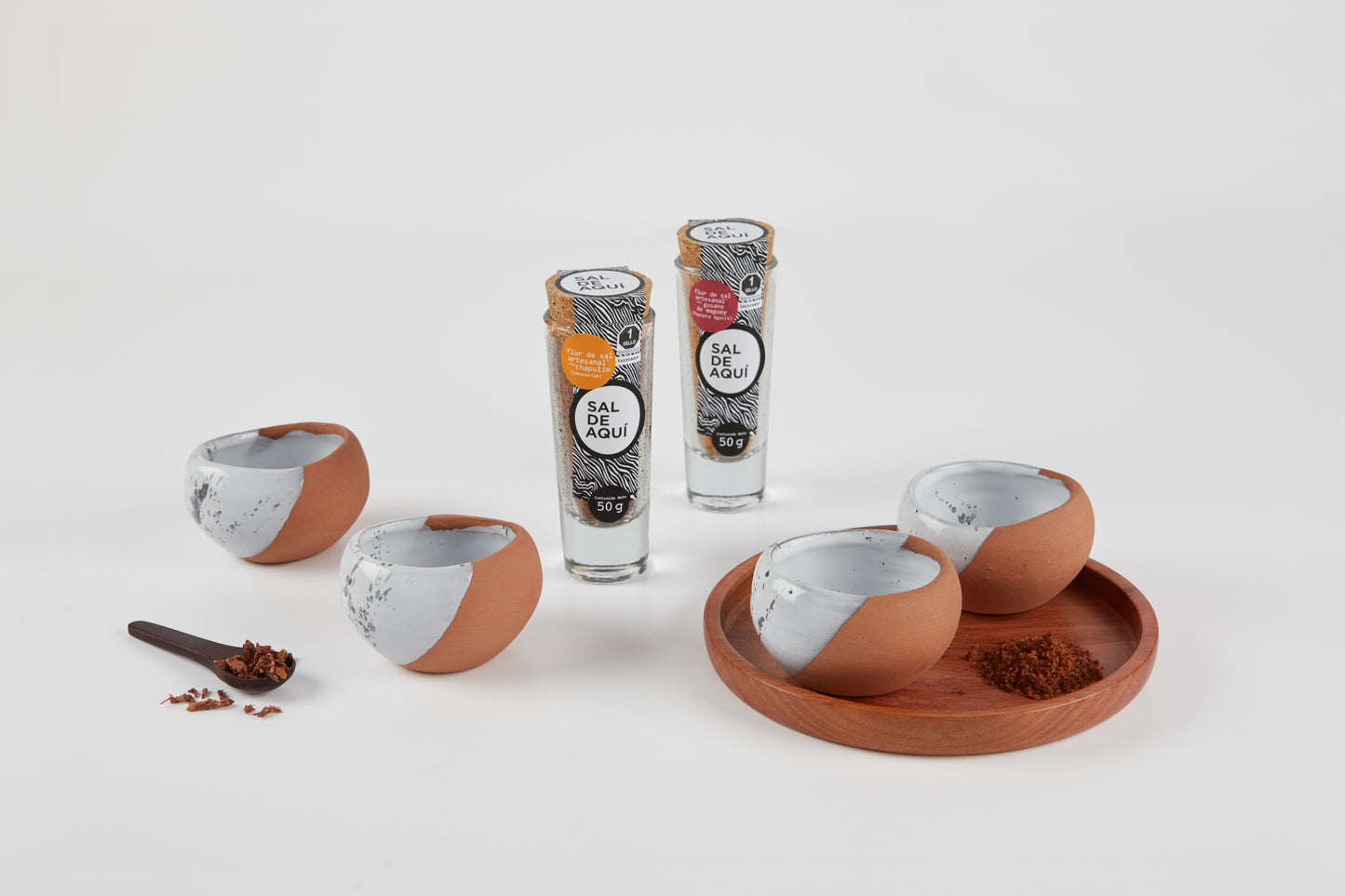 
                  
                    Set de mezcaleros en cerámica Alta Temperatura
                  
                