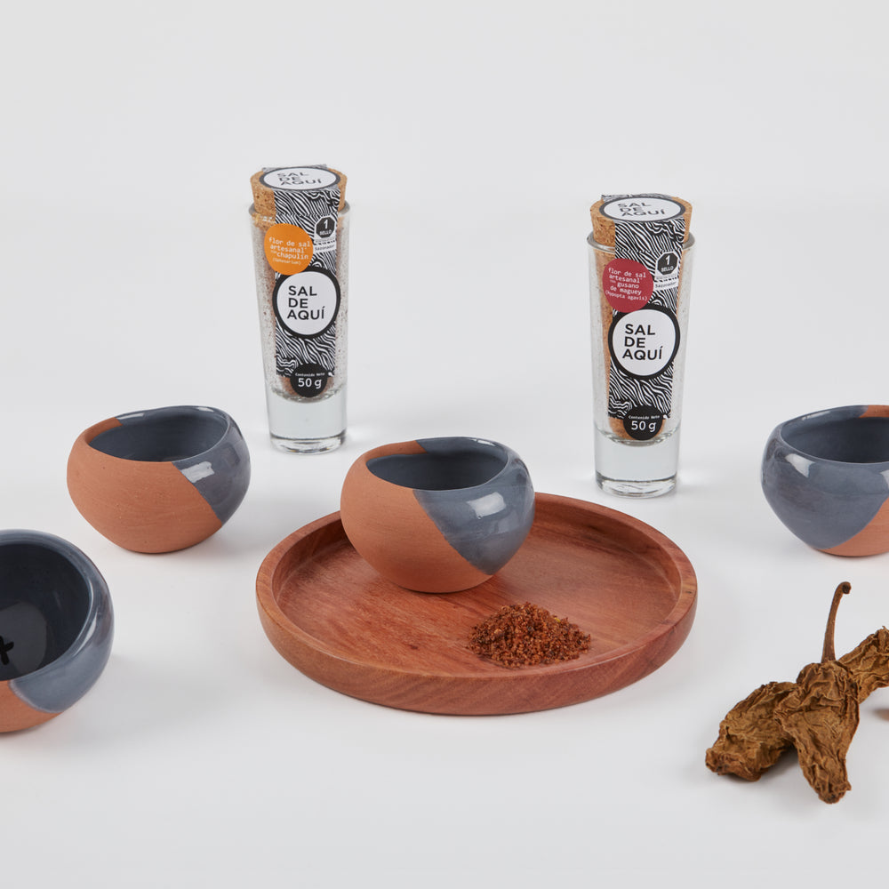 
                  
                    Set de mezcaleros en cerámica Alta Temperatura
                  
                