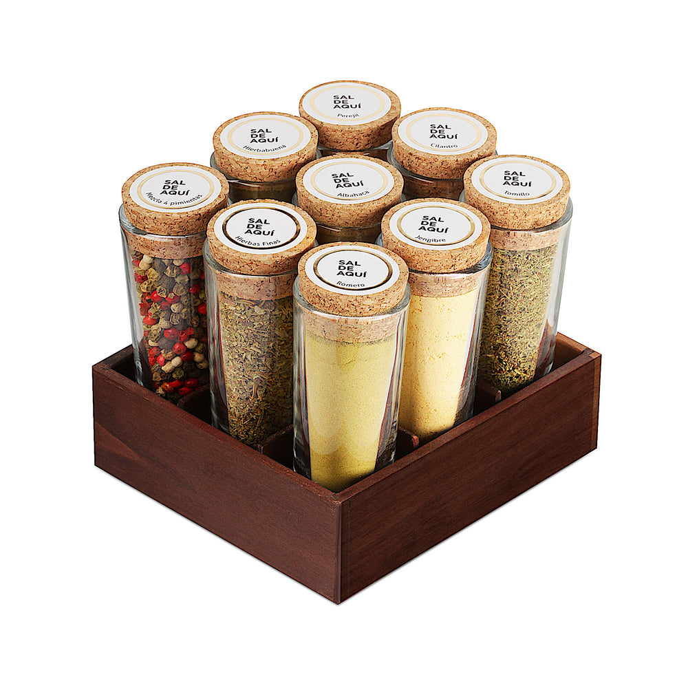 Set de 9 especias - Linea Culinaria