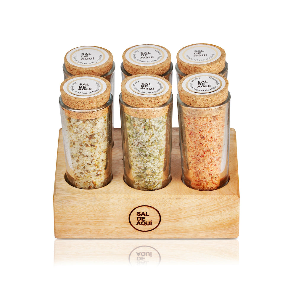 Set de 6 sales - Linea Culinaria