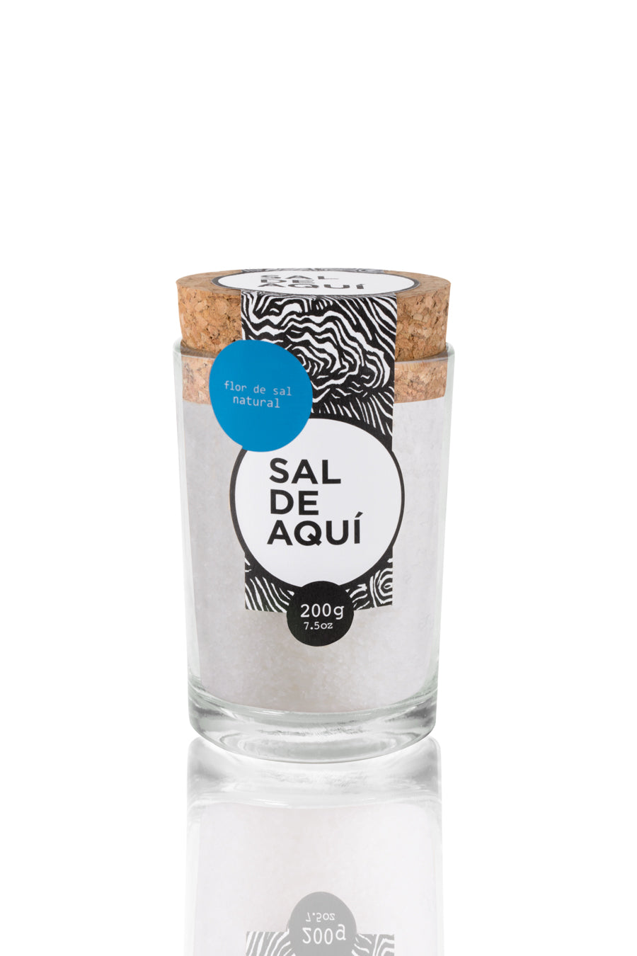 
                  
                    Flor de sal natural Sal de Aquí presentación 200g – flor de sal artesanal baja en sodio sin químicos ni preservativos
                  
                